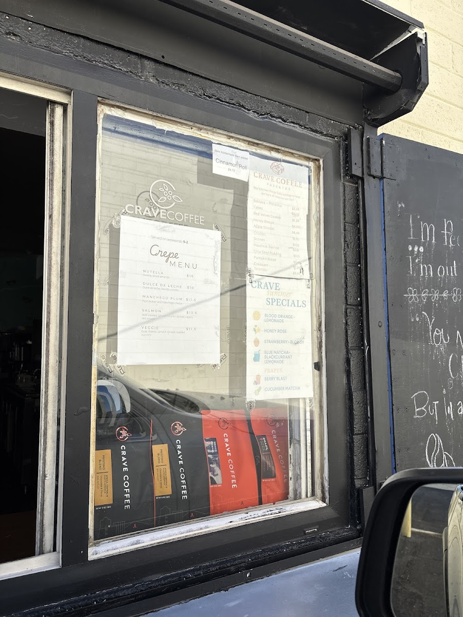 Crave Coffee Bar Menu - Image 4